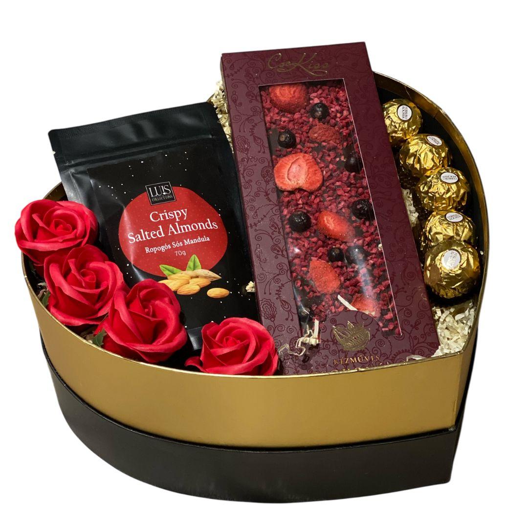 Valentin napi rózsabox