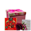 Nőnapi Ajándék Box Rózsával, nőnapi ajándék lányoknak