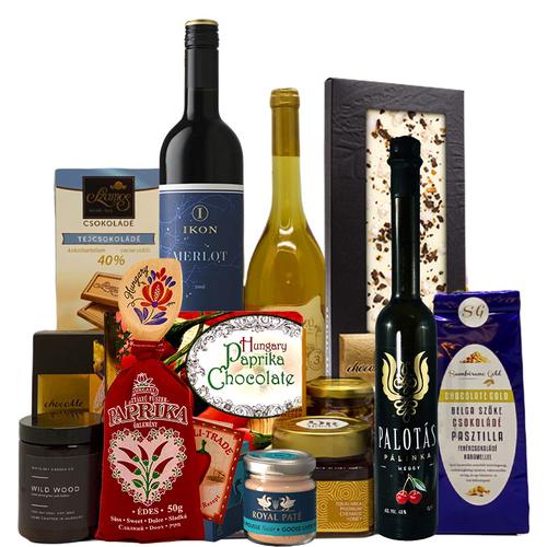 Picture 1/2 -Gourmet ajándékkosár