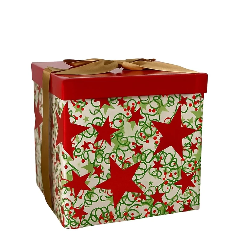 ajándékcsomagolás, karácsonyi doboz