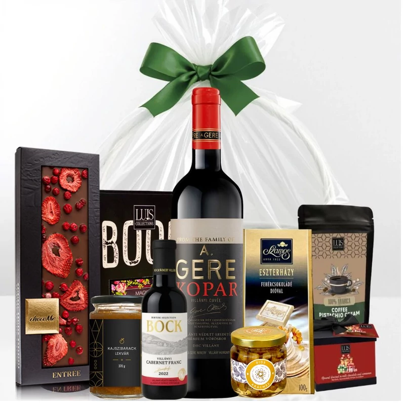 Prémium ajándékkosár küldés