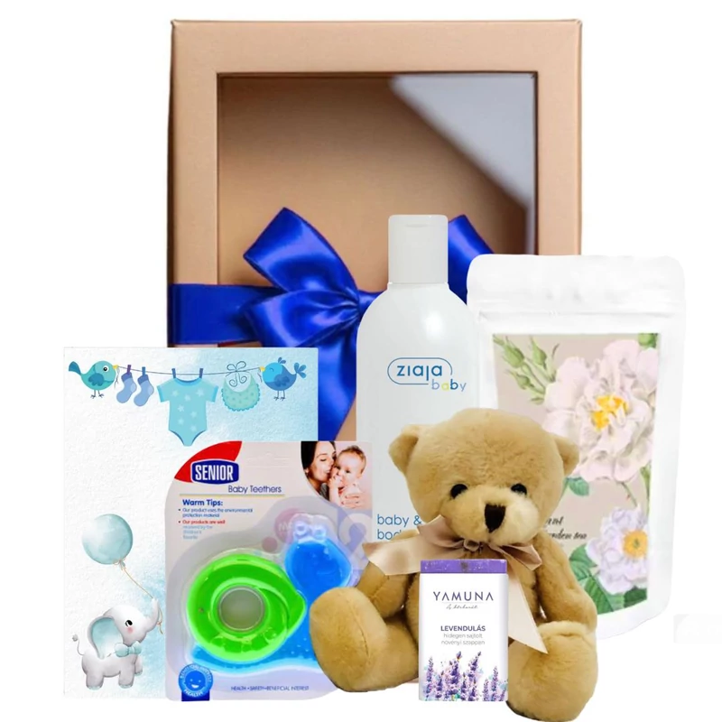 Baby boy gift package