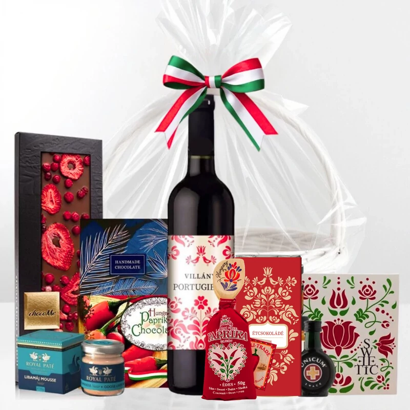 Magyaros ajándékkosarak