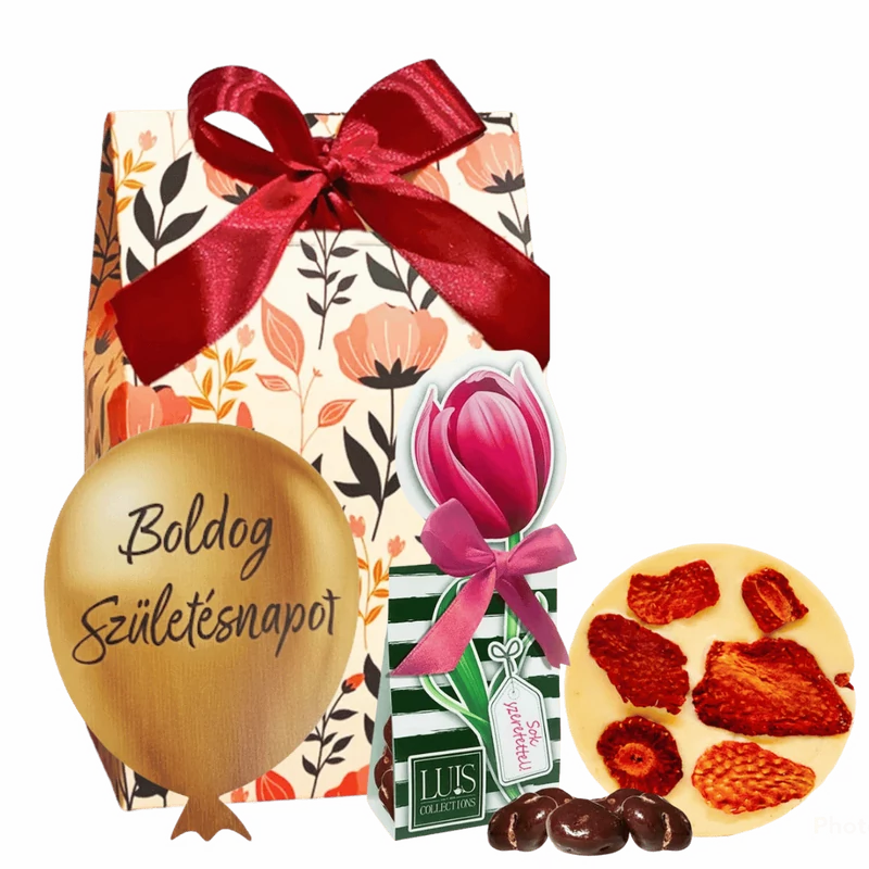Köszöntő szülinapi ajándék
