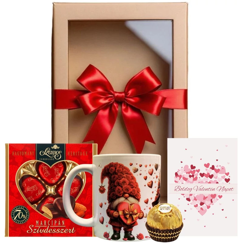 Valentin napi ajándékcsomag