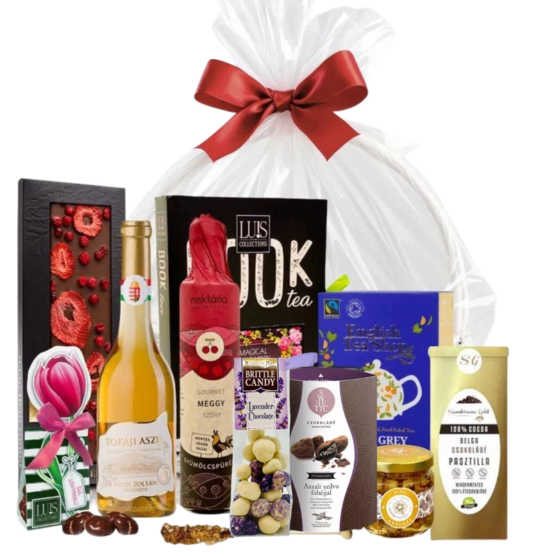 Ajándékkosár küldés nőknek