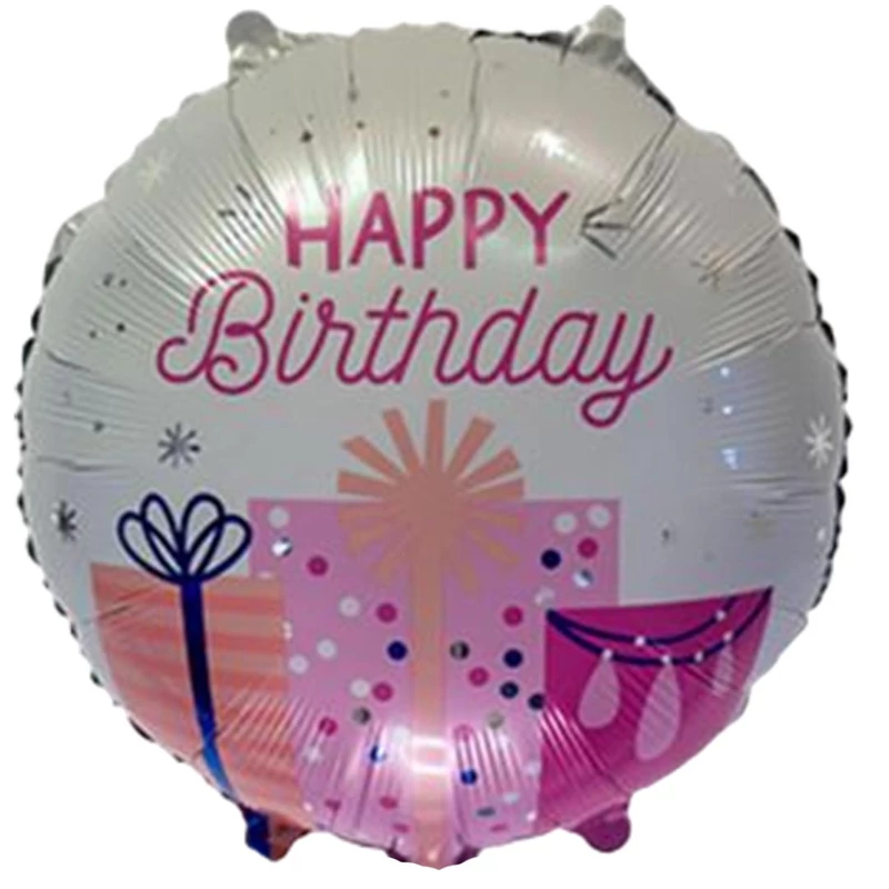 Ajándékdobozos szülinapi lufi Ajándékdobozos szülinapi lufi