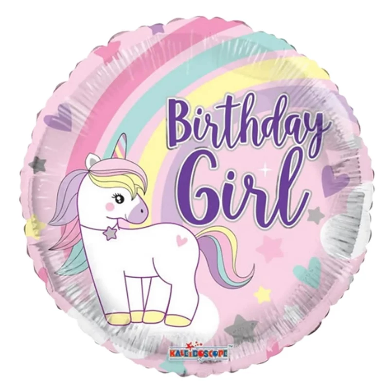 Lányos születésnapi unukornisos lufi Lányos születésnapi unukornisos lufi