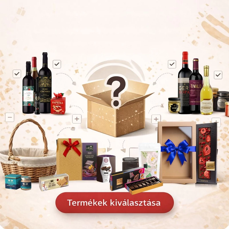 Egyedi ajándékkosár