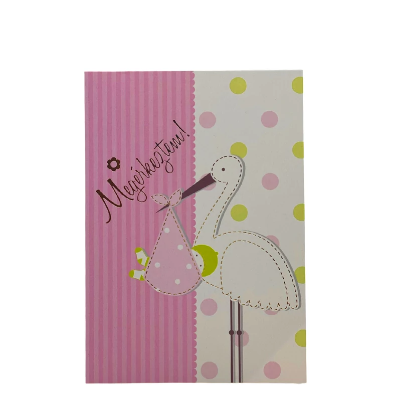 Babaköszöntő képeslap ajándékküldéshez