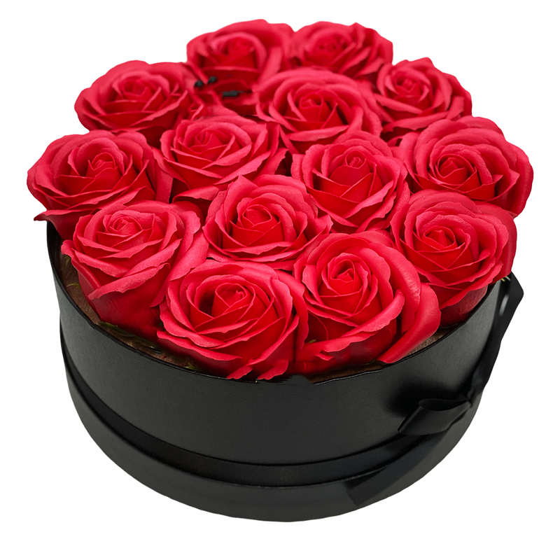 Nagy Vörös Szappan Rózsa Box