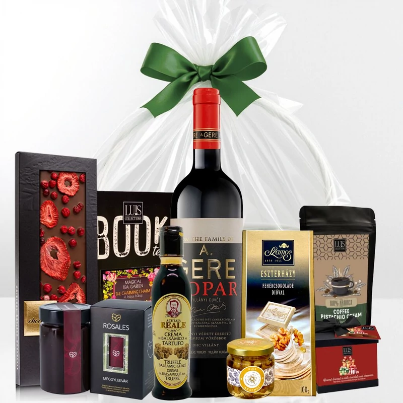 Prémium ajándékkosár küldés