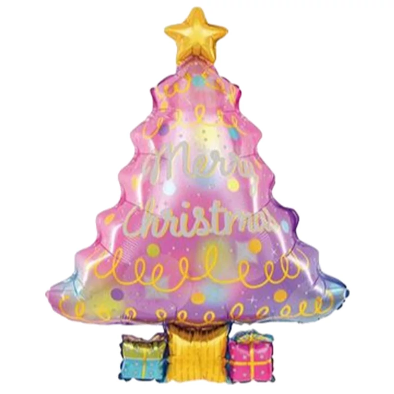 Karácsonyfa alakú lufi