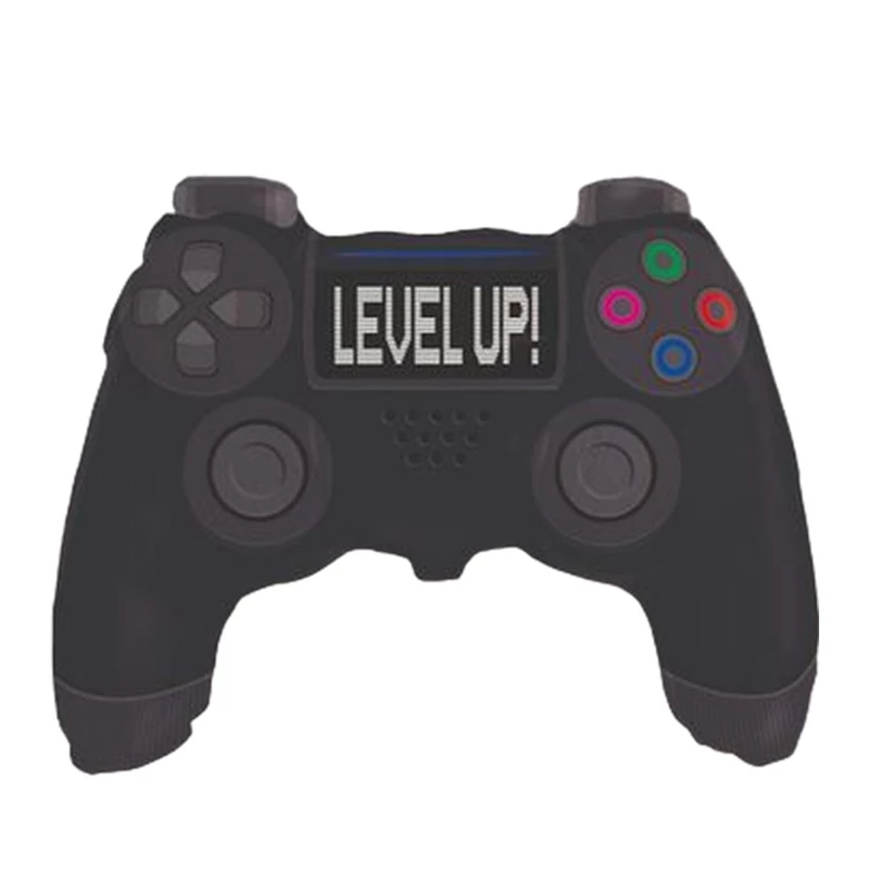 Játékkonzol alakú lufi