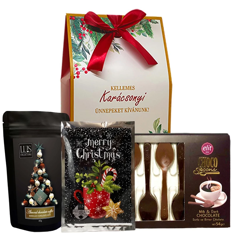 Almond coffe gift box