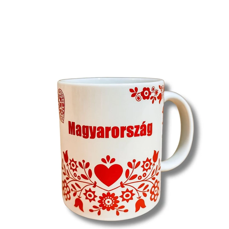 Virágos Magyarország bögre
